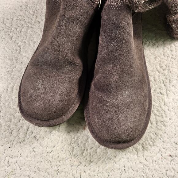 UGG Australia Camaya sequin UGGpure lined boots charcoal gray womens size 8 - Picture 3 of 5